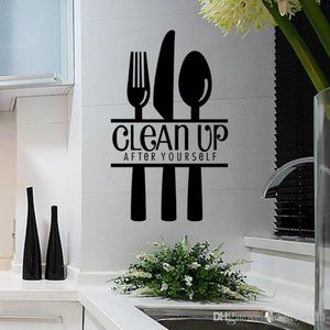 Wall Decal - Clean Up After Yourself